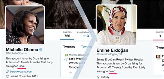 First Lady'ye kopyacı danışman