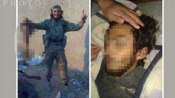 Kafa kesen O IŞİD'li öldürüldü