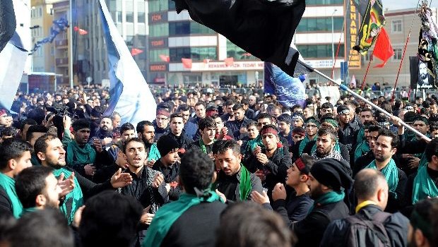Halkalı'da Kerbela matemi