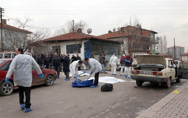Ankara'da vahşet 3 kişi öldü