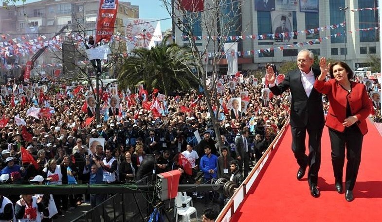 CHP Kartal'dan başladı