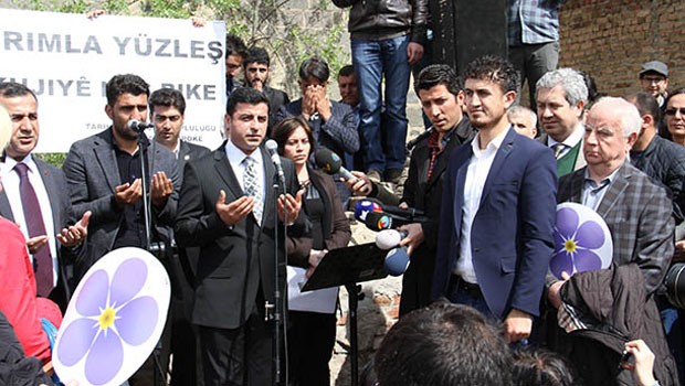 Demirtaş Ermenilere fatiha okudu..!