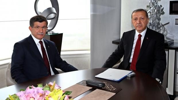 Erdoğan, Davutoğlu ile görüştü