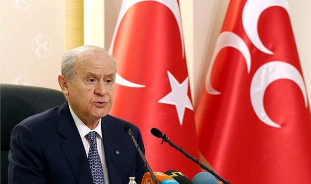 Bahçeli'den, Davutoğlu'na 'Hayır'