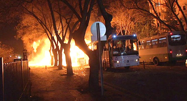 Ankara'da şiddetli patlama