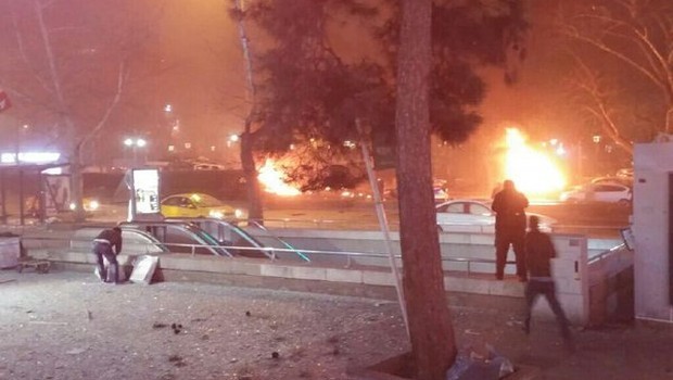 Ankara Kızılay'da büyük patlama