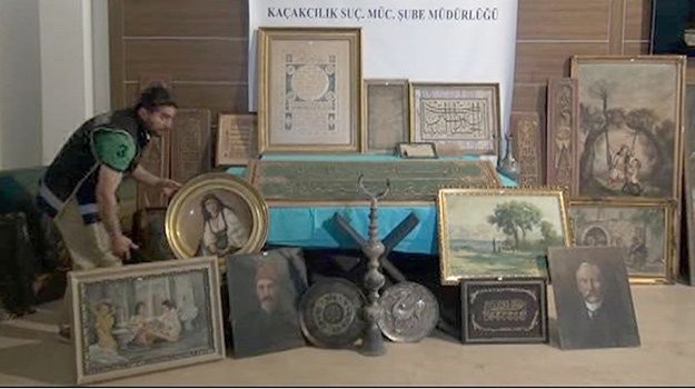 İstanbul'da Tarihi Eser Operasyonu