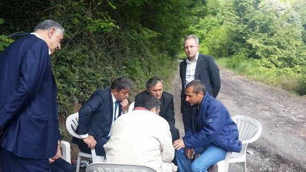 Madenci eylemini Erkan Haberal bitirdi