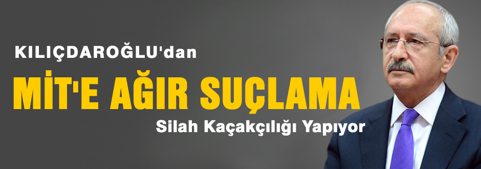 MİT'in silah kaçakçılığı görevi yok