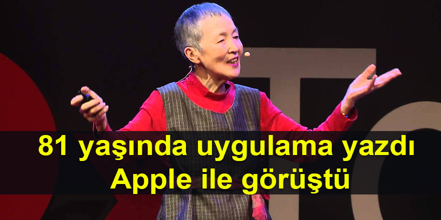 81 Yaşında Uygulama Yazdı