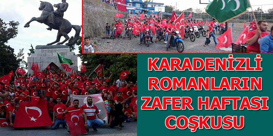 Karadenizli Romanların Zafer Haftası coşkusu