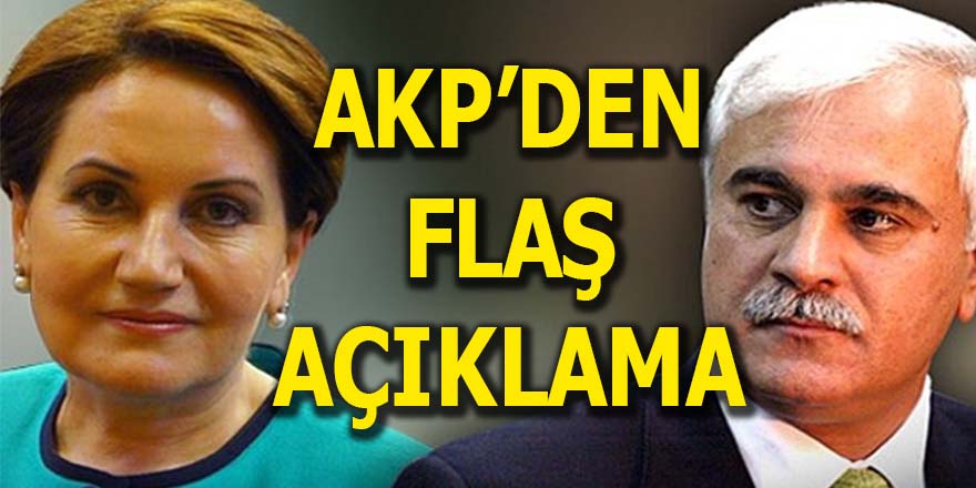 AKP'den flaş "yeni parti" açıklaması