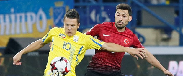 Milli Takım üzdü: Ukrayna-Türkiye: 2-0