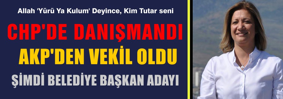 AKP İzmir Konak'a sürpriz aday