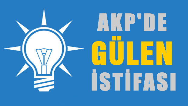 AKP'de Gülen İstifası