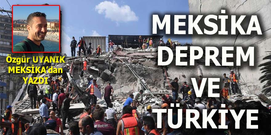 Meksika, deprem ve Türkiye