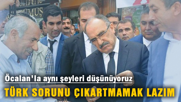 Türk sorunu yaratmamak lazım