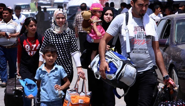 Tuzhurmatu'da Türkmenler bölgeyi terk ediyor