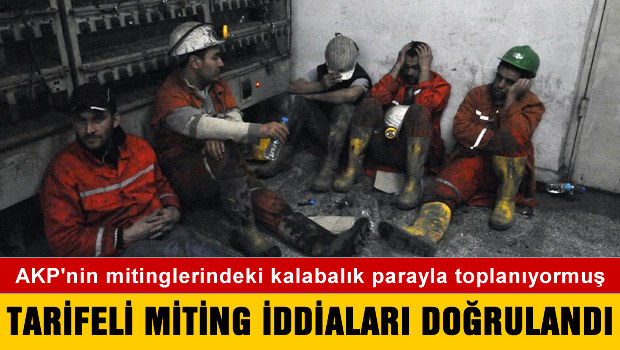 AKP'nin tarifeli miting iddiaları doğrulandı