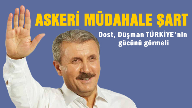 Destici'den askeri müdahale çağrısı