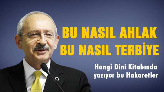 Bu nasıl ahlak, nasıl terbiye