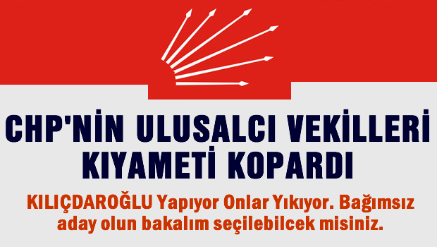 CHP'li vekillerden çatı adaya tepkiler