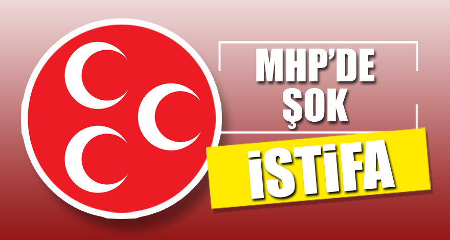 MHP'li belediye başkanı istifa etti