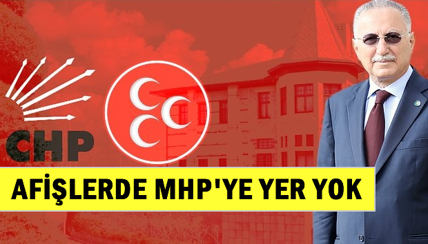 Ekmeleddin afişinde MHP'ye yer vermedi