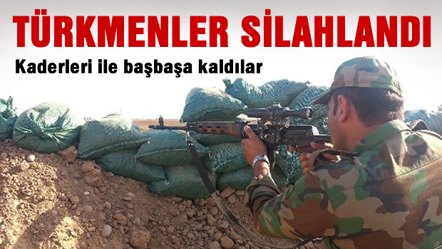 Türkmenler silahlandı