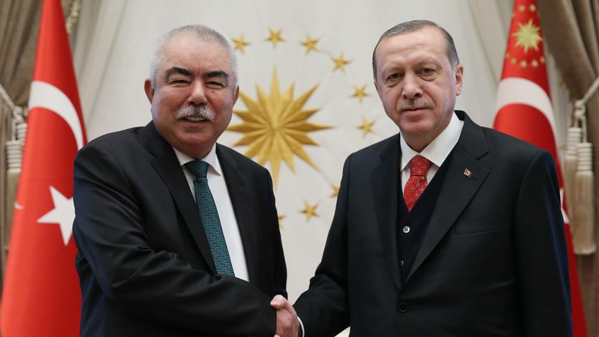 Cumhurbaşkanı Erdoğan, Raşit Dostum'u kabul etti