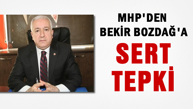 MHP'den Bozdağ'a sert tepki