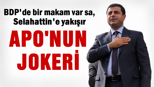 BDP'nin adayı Demirtaş
