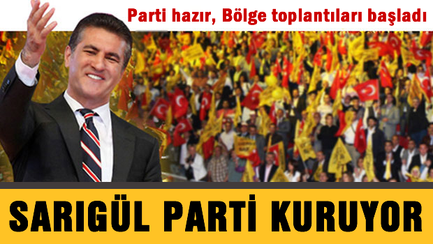 Sarıgül'ün Partisi hazır bölge toplantıları başladı