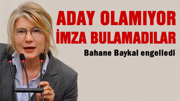 İmza yok, CHP'den 2. aday çıkamıyor