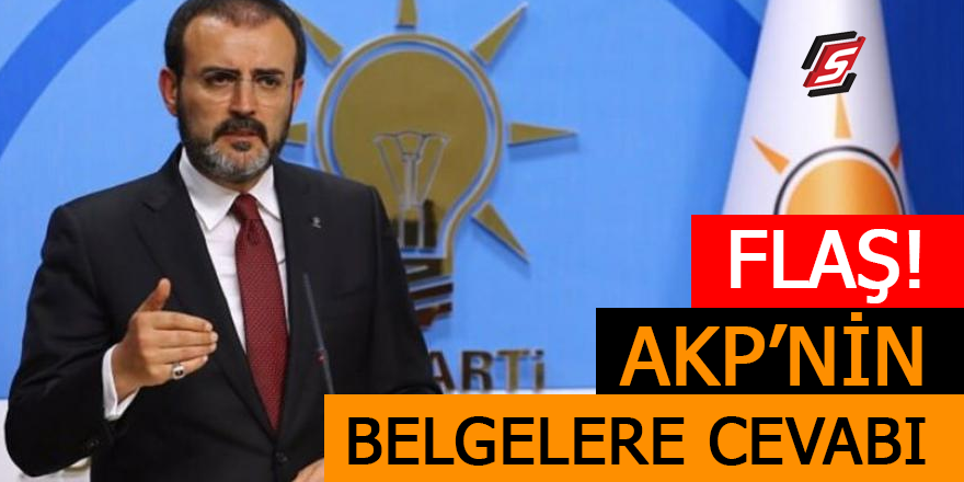 AKP'nin belgelere cevabı