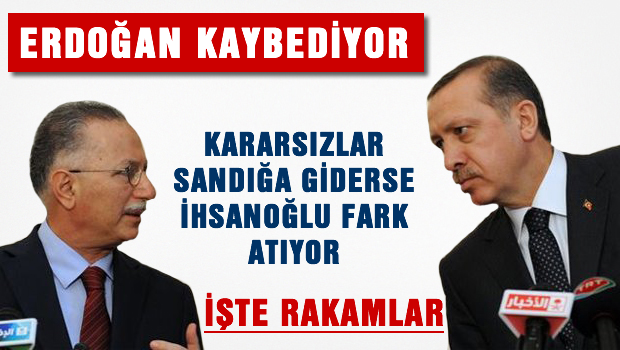 Kararsızlar sandığa giderse Erdoğan kaybediyor