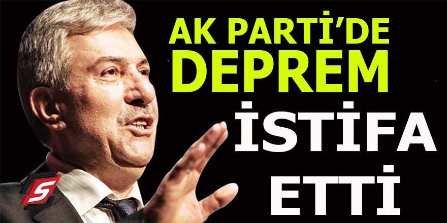 AK Parti'de deprem: Sağlık Bakanı Demircan istifa etti!