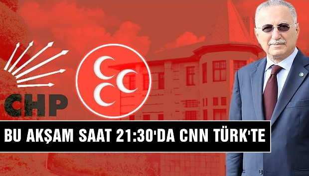 İhsanoğlu Bu gece CNN Türk'te