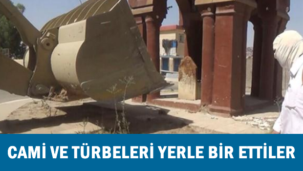 IŞİD, türbe ve camileri yerle bir ediyor