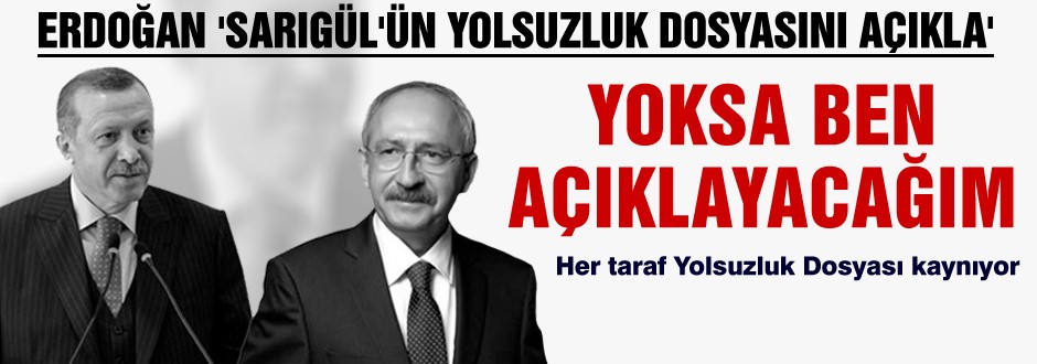 Erdoğan Sarıgül için CHP'ye süre verdi