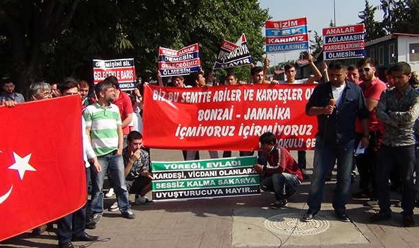 Bonzai isyanı sokağa taştı
