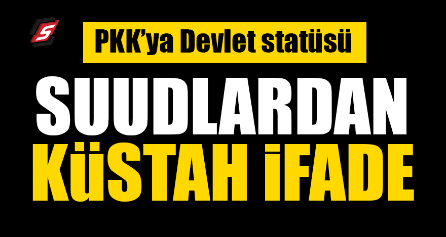 Suudilerden küstah PKK ifadesi