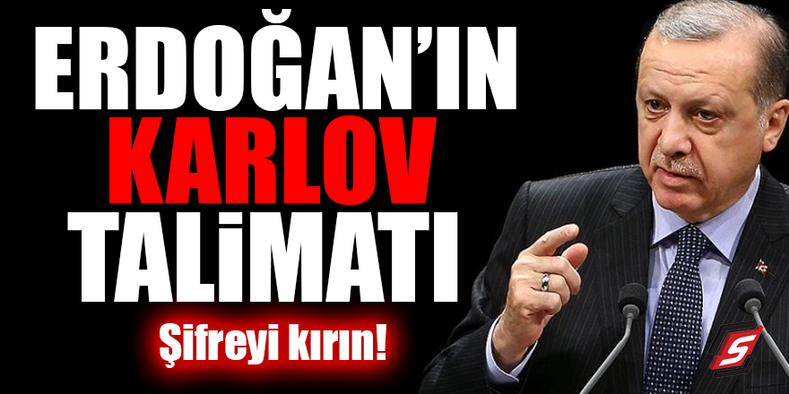Erdoğan'ın Karlov talimatı! Şifreyi kırın