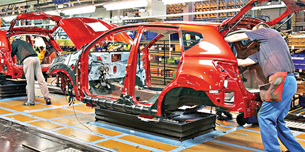 Türkiye'de 1 milyon 367 bin 725 otomobil üretildi
