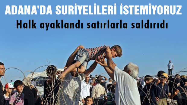 Adana'da Satırlı Maskeli Grup, Suriyelilerin İşyerlerini Bastı