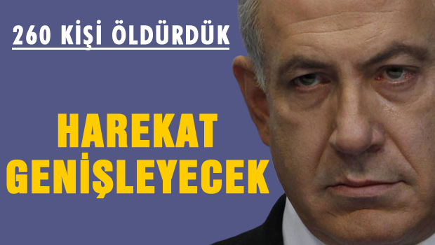 Netanyahu'dan kan donduran açıklama