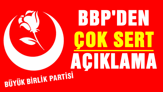 Altından bunca pis koku gelirken, BBP'yi ağzına alma