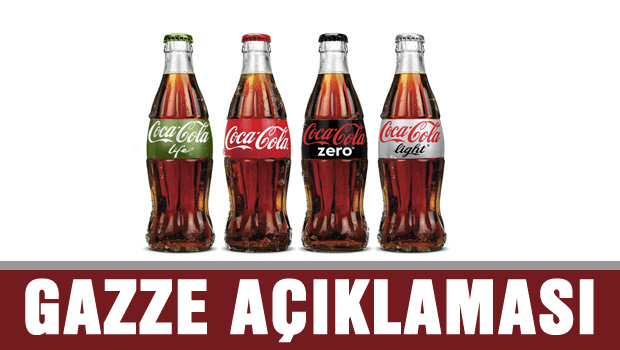 Coca-Cola'dan Gazze açıklaması