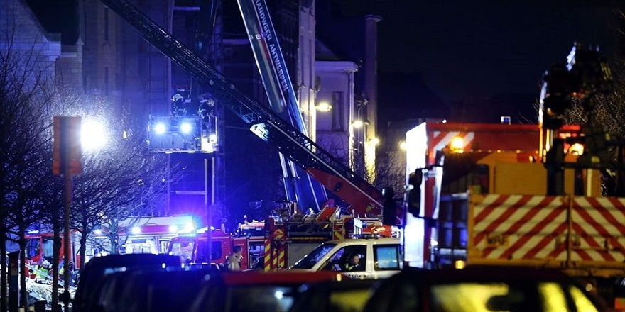 Belçika’da şiddetli patlama: Yaralılar var.