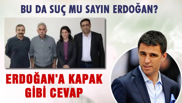Hakan Şükür'den  Erdoğan'a Fotoğraflı Yanıt